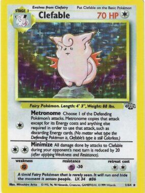 Clefable 1/64 Holo